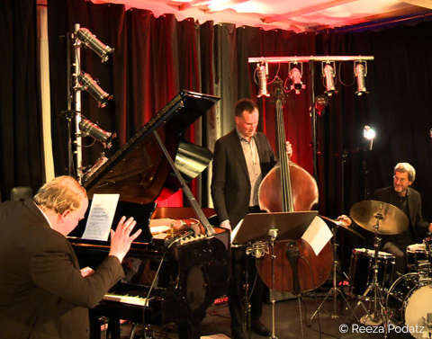 Jazztrio bestehend aus Ekkehard Wölk (Piano), Lars Gühlcke (Bass), Andrea Marcelli (Drums)